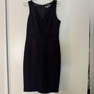Classiques Entier Black Panel Sheath Dress – Size 6